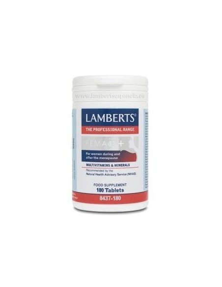 FEMA 45+TM  (Durante y despuÃ©s de la Menopausia) 180 tabs de Lamberts