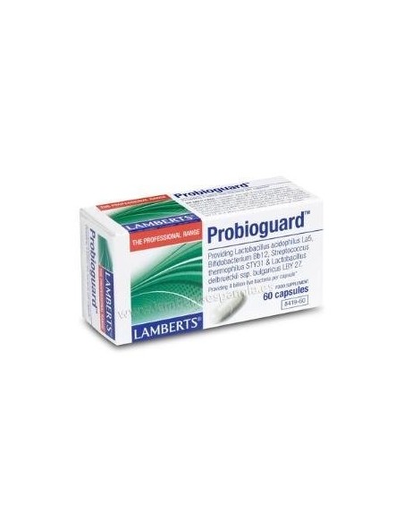 ProbioguardÂ® (4 cepas probiÃ³ticas) 60 Caps de Lamberts