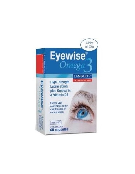EyewiseÂ® Omega 3 (LuteÃ­na, Zeaxantina. Vit D3) 60 de Lamberts