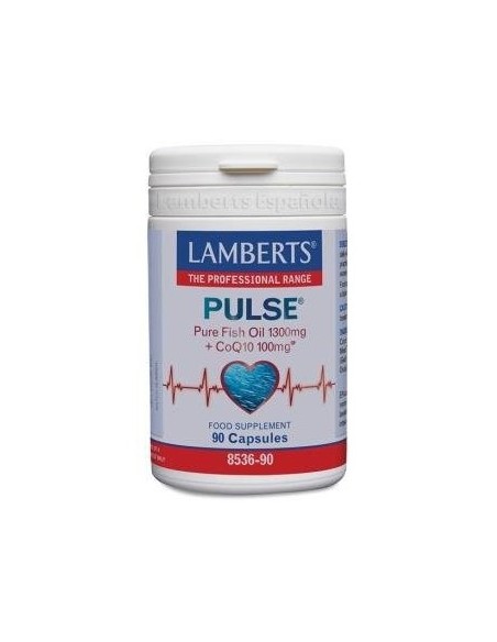 PulseÂ® (Aceite Pescado 1300 mg + CoQ10 100 mg) 90 de Lamberts