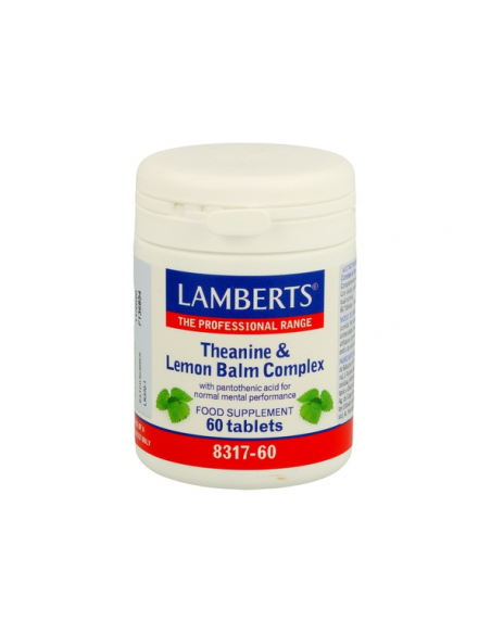 Complejo De Teanina Y Balsamo De Limon 60 Comprimidos de Lam