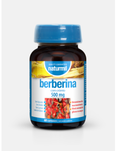 Pack 4x3 uds Berberina 500mg con cromo 60 comprimidos