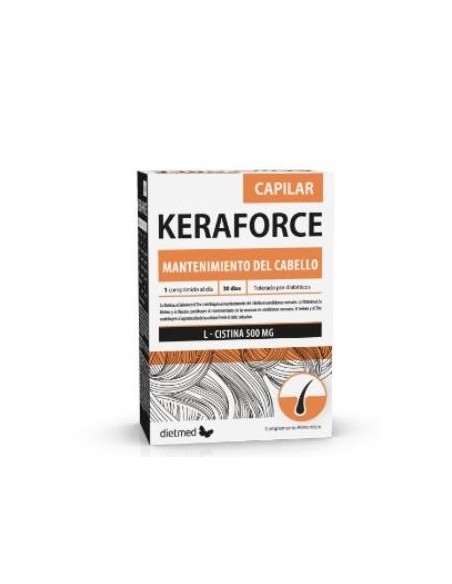Pack 4x3 uds Keraforce Capilar 30Comp. de Dietmed