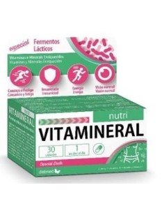 Pack 4x3 uds Vitamineral Nutri 30Cap. de Dietmed