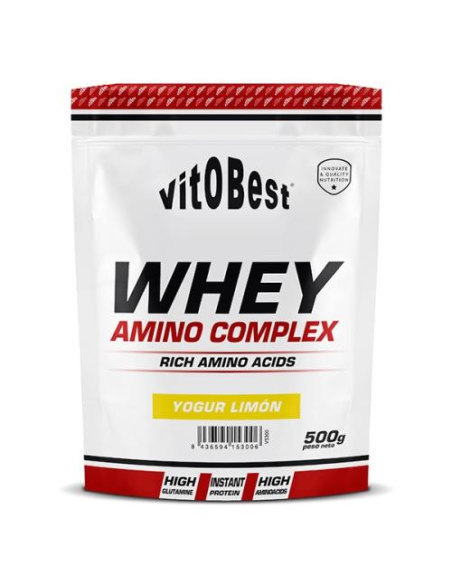Whey Amino 500 Gr Yogurt Limon de Vit.O.Best