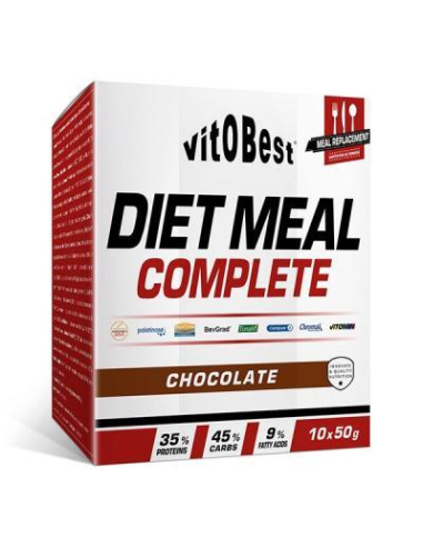 Diet Meal Complete Chocolate 10 Sobres X 50 G de Vit.O.Best
