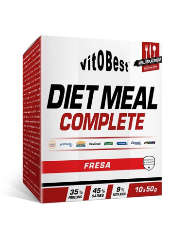 Diet Meal Complete Fresa 10 Sobres X 50 G de Vit.O.Best