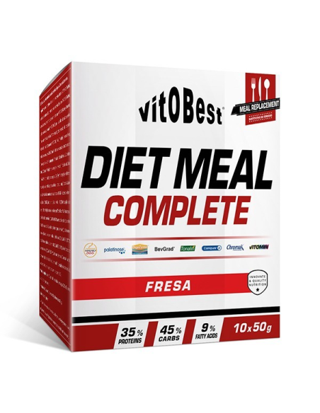 Diet Meal Complete Fresa 10 Sobres X 50 G de Vit.O.Best