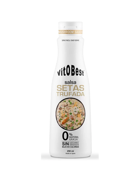 Salsa de Setas Trufada Vit.O.Best 250 ml  Sabor Gourmet