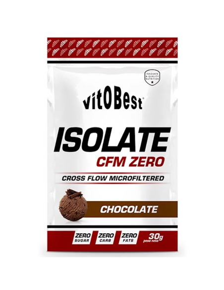Monodosis Isolate Cfm Zero Chocolate 15 Uds. 30 G de Vit.O.Best