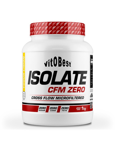 Isolate Cfm Zero 1 Kg Yogur Limón Vit.O.Best  Proteína Pura