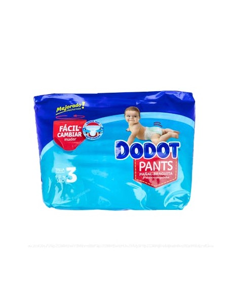 Dodot Pañal Inf Pants T 3 6-11 Kgs 3X37 de Dodot