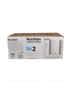 Nutriben Hidrolizada 2 6 X 400 G de Nutriben