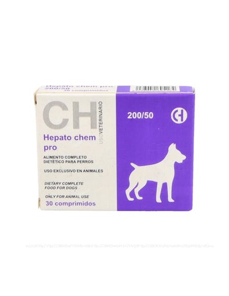 Hepato Chem Pro 200/50 30 Comp Chemical Iberica Vet de Chemical Iberica Vet