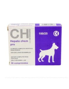 Hepato Chem Pro 100/25 30 Comp Chemical Iberica Vet de Chemical Iberica Vet