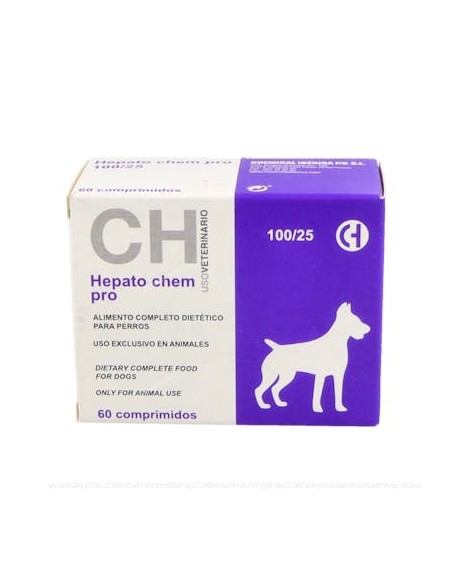 Hepato Chem Pro 100/25 60 Comp Chemical Iberica Vet de Chemical Iberica Vet