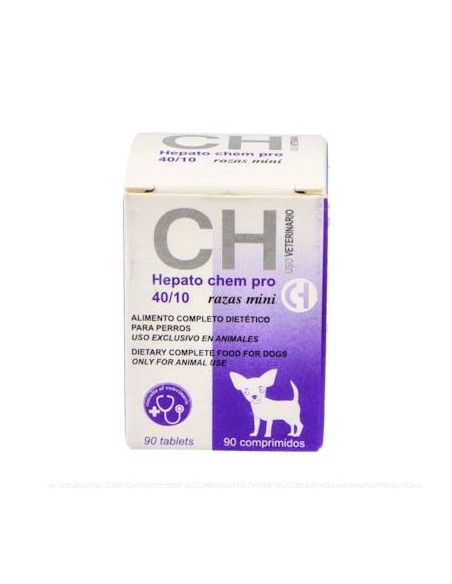 Hepato Chem Pro 40/10 90 Comp Chemical Iberica Vet de Chemical Iberica Vet