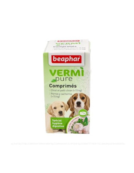Beaphar Vermipure Antiparasi Interno Natural Perro Peq 50Com de Beaphar Vet