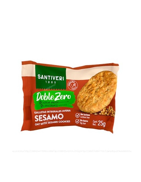Galletas Sesamo Doble Zero 3Ud de Santiveri