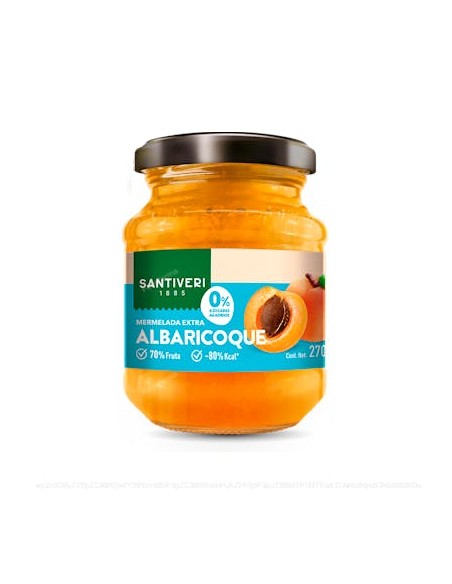 Mermelada Albaricoque 0% Azucar 270 Gr de Santiveri