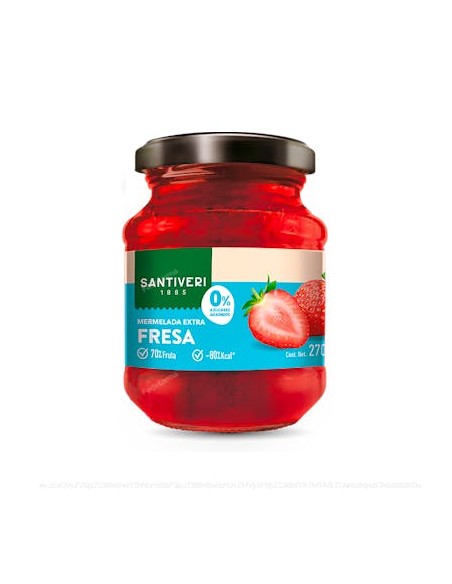 Mermelada Fresa 0% Azucar 270 Gr de Santiveri