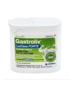 Bensania Gastroliv Lactasa Forte 30 Comp de Bensania