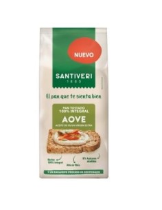Pan Tostado 100%  Integral Aove 200 Gr de Santiveri