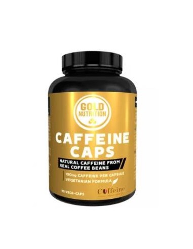 Caffeine 100Mg. 90Vcap. de Gold Nutrition