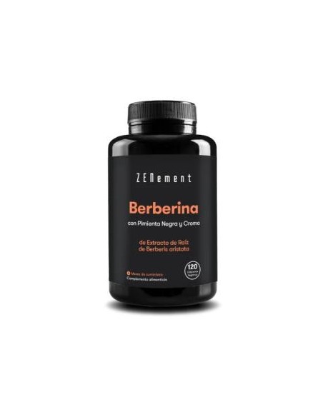 Berberina Con Pimienta Negra Y Cromo 120Caps. de Zenement