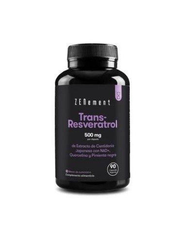 Trans-Resveratrol Nad+  Liposomada 90Cap. de Zenement