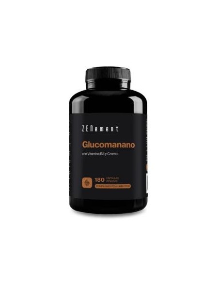 Glucomanano Con B3 Y Cromo 180Caps. de Zenement