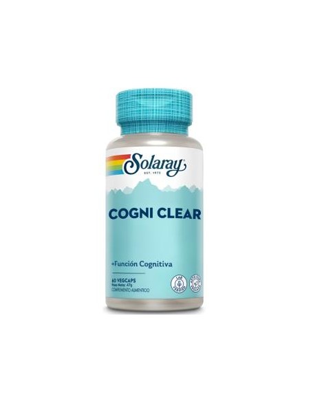 Cogni Clear 60Vcaps. de Solaray