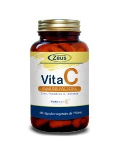 Vitamina C Inmune Factors 60Cap. de Zeus