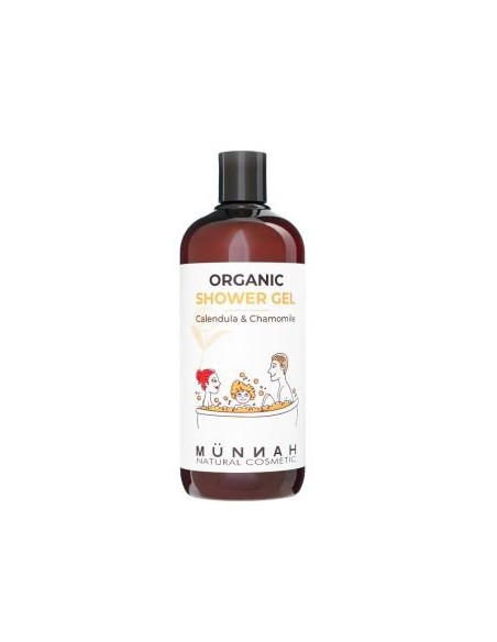 Gel De Ducha Bio Calendula Y Manzanilla 500 Ml de Munnah