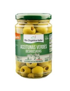 Aceituna Verde Deshuesada 280  Gr Bio de Bio Organica Italia