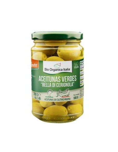 Aceituna Verde Gigante 280 Gr Bio de Bio Organica Italia