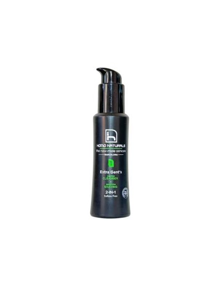 Extra Gent´S Limpieza Facial +Afeitado 2 En 1 100 Ml de Homo Naturals