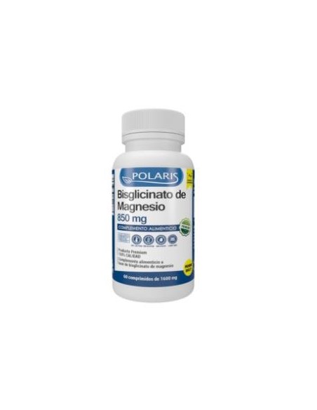 Bisglicinato Magnesio 850 Mg  60 Comp de Polaris