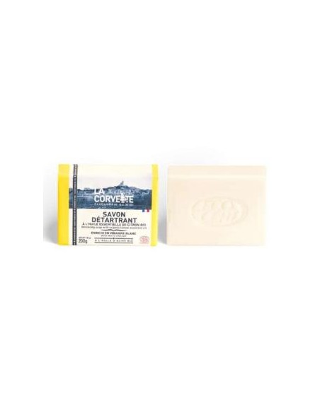 Jabon Solido Descalcificante Limon-Vinagre Blanco 200 Gr de La Corvette