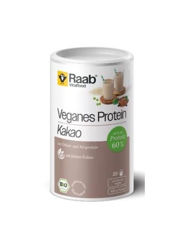 Proteina De Cacao Polvo 400 Gr Bio Vegan Sg de Raab Vitalfood