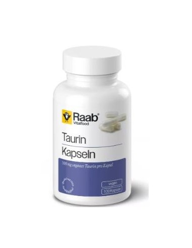 Taurina 600Mg 100 Cap Vegan Sg de Raab Vitalfood
