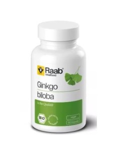 Ginkgo Biloba 500Mg 60 Cap Bio Vegan Sg de Raab Vitalfood