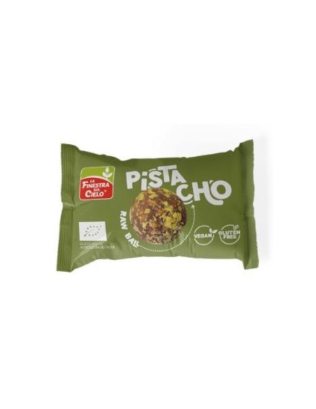 Barrita Energy Ball Pistacho 20Uds Eco Sg Vegan de La Finestra Sul Cielo
