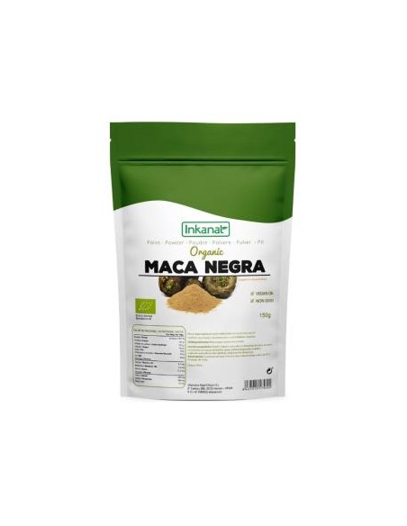 Maca Negra En Polvo Bolsa Bio 150Gr. de Inkanat