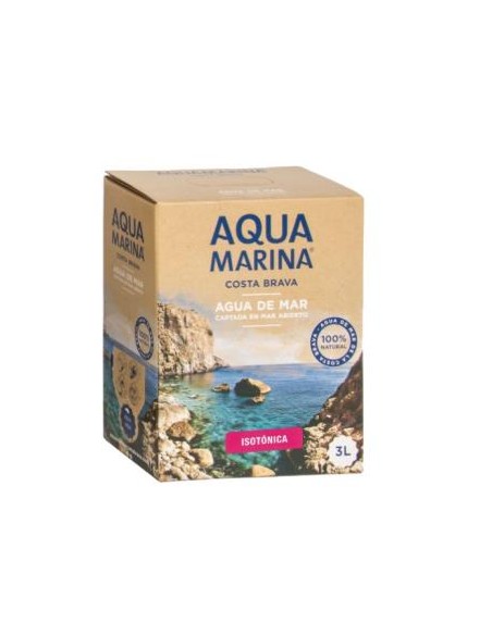 Agua De Mar Bag In Box Isotonica 3 L. de Aquamarina Costa Brava