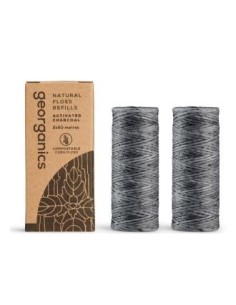 Hilo Dental Carbon Activado 2Udsx 50 M de Georganics
