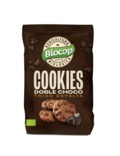 Cookies Trigo Espelta Doble Choco 200 Gr de Biocop