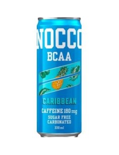 Bebida Energetica Bcaa  Caribbean 330 Ml de Nocco