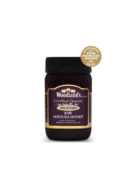 Miel De Manuka Raw Mgo 100+  Monofloral 500Gr Eco de Woodland´S