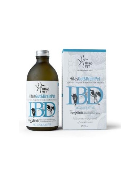 Hifas Gut&Brain Pet Susp Oral Perro-Gato 250Ml de Hifasvet